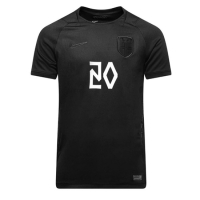 Camiseta Noruega Antonio Nusa #20 Segunda Equipación Replica Mundial 2026 mangas cortas